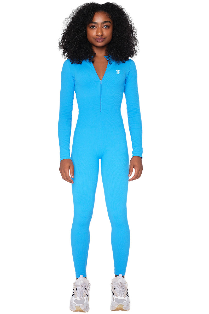 Hope Elliot™ Slim Fit Zip-Up Yoga Jumpsuit Activewear