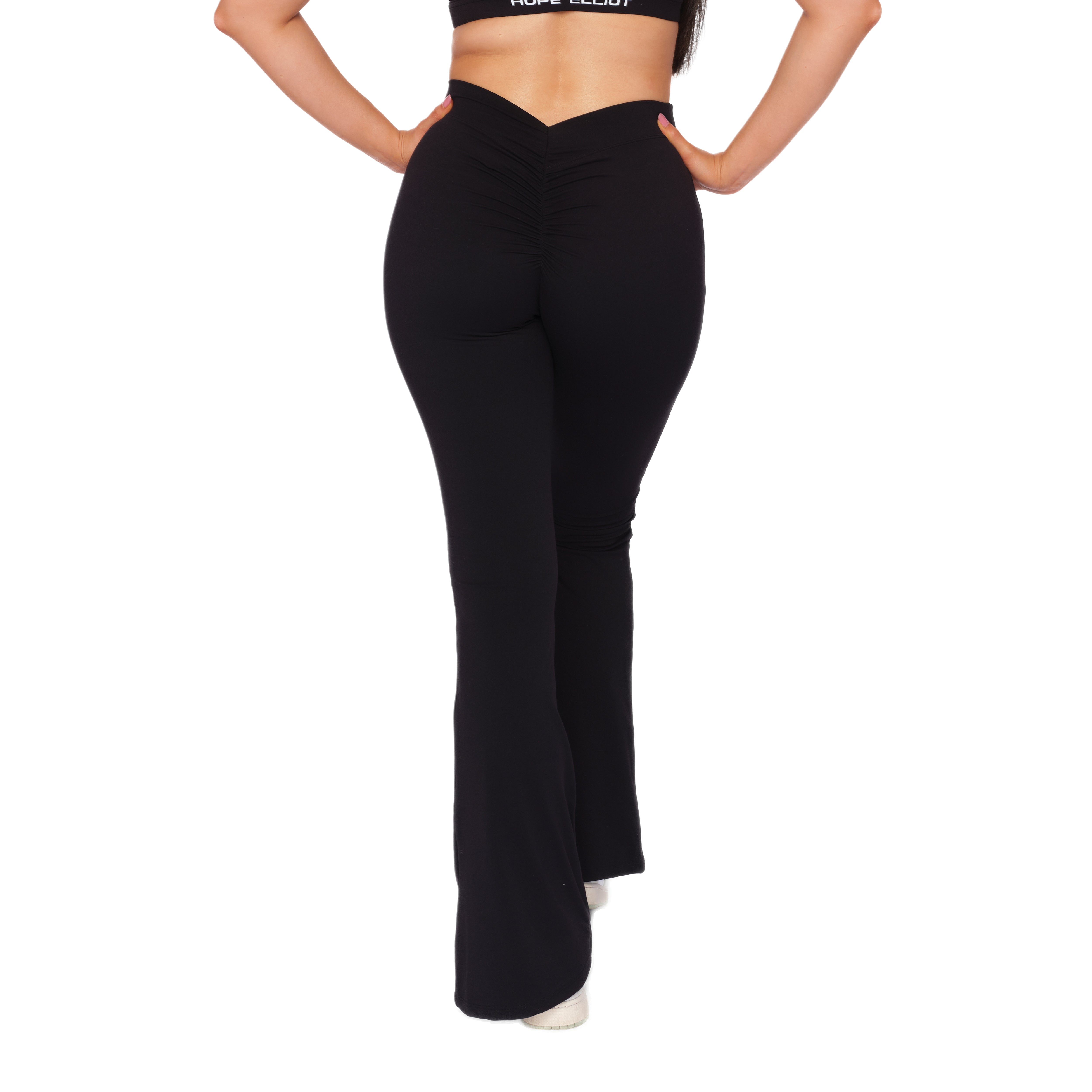 Hope Elliot™ Slight Stretch Flared Yoga Pants Flattering Activewear